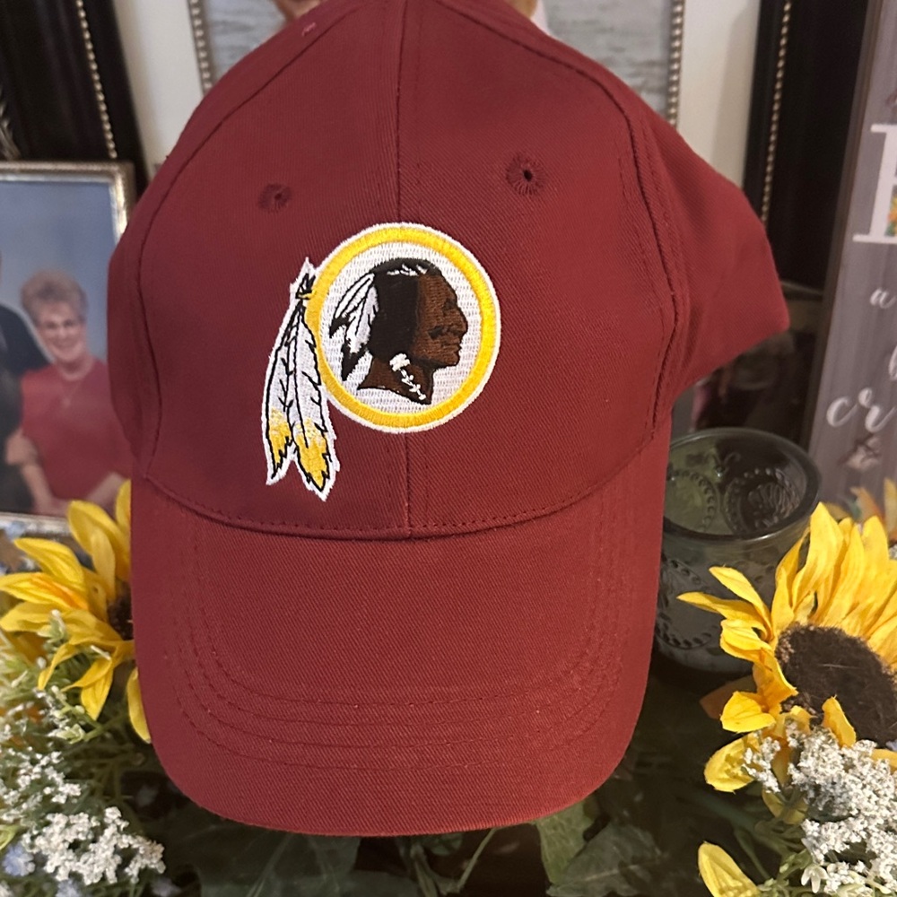 Maroon Embroidered Women's Cap